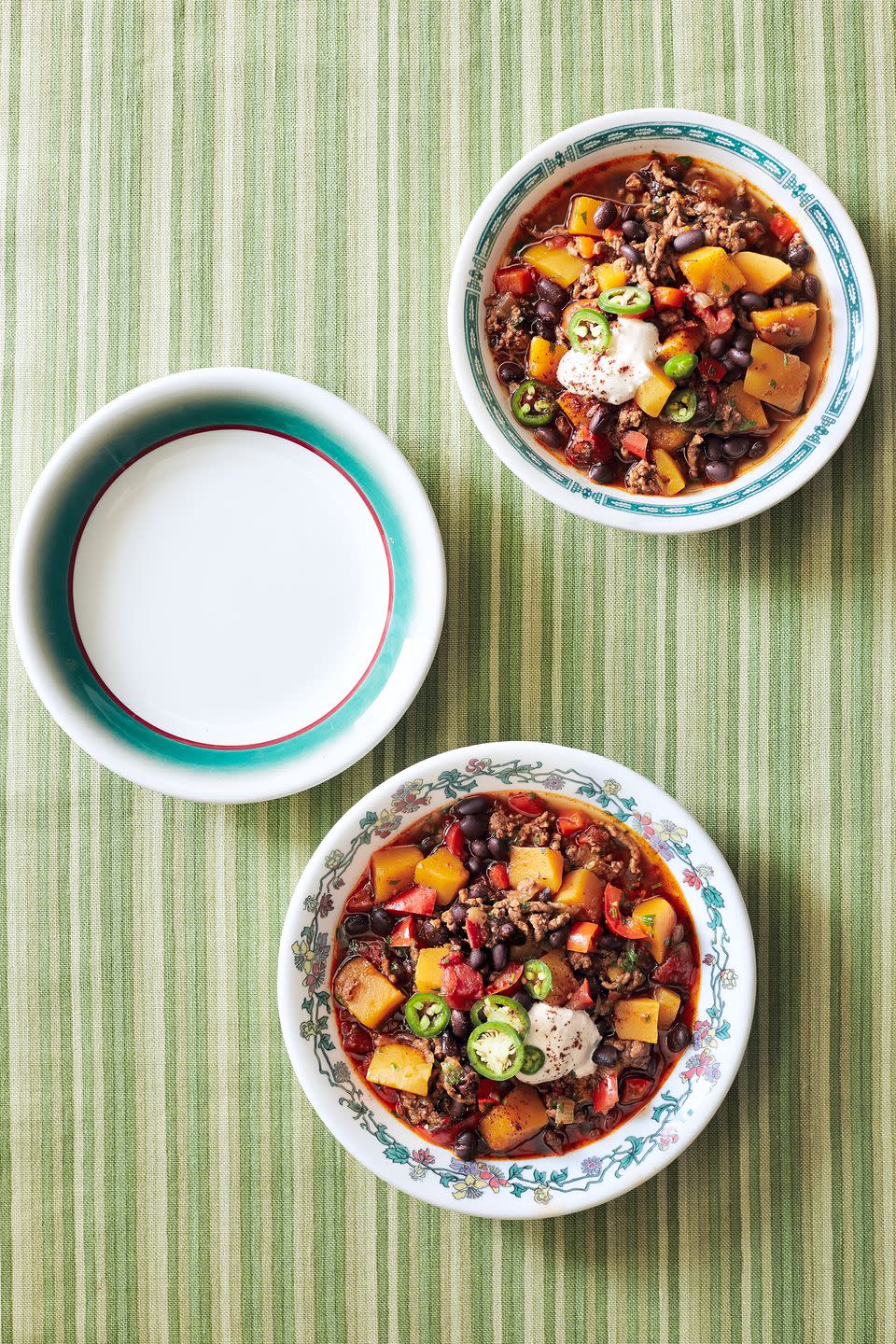 Pumpkin, Beef, and Black Bean Chili