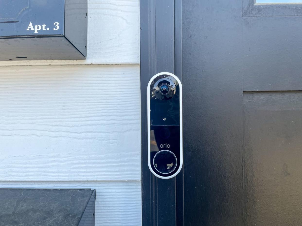 best doorbell cameras arlo essential video