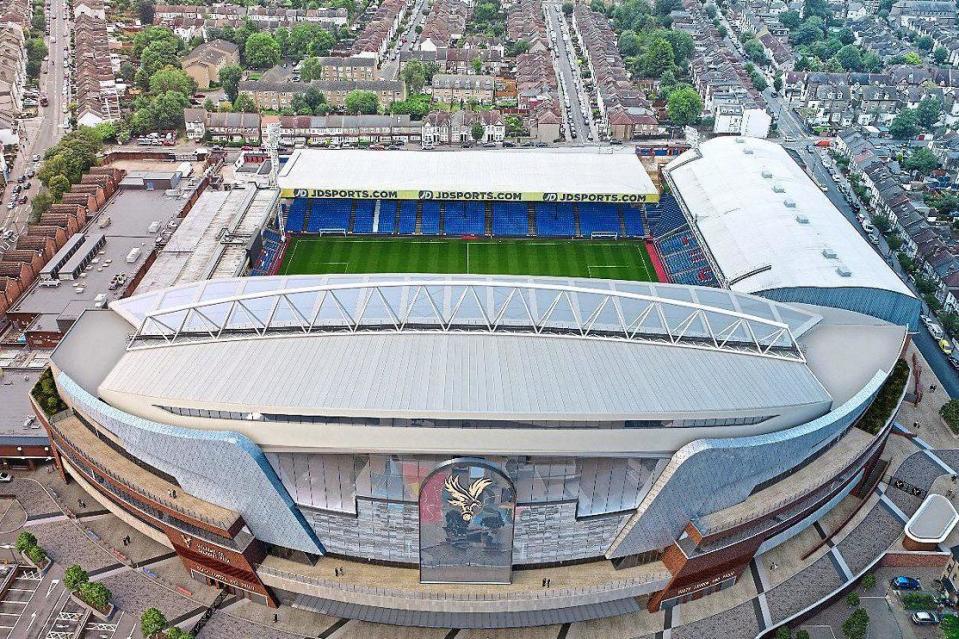 <p>Big plans | What the new-look Selhurst Park will look like once work is completed</p> (Crystal Palace FC)