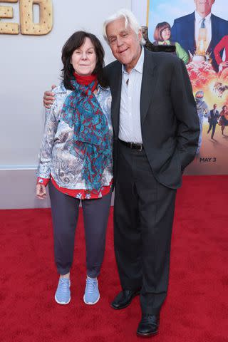 <p>John Salangsang/Shutterstock</p> Jay Leno and Mavis Leno