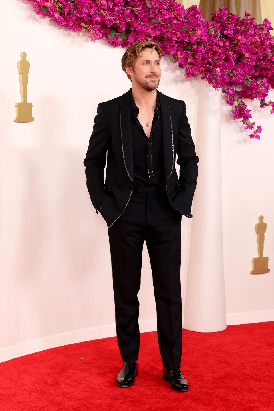 hollywood, california march 10 ryan gosling attends the 96th annual academy awards on march 10, 2024 in hollywood, california photo by mike coppolagetty images