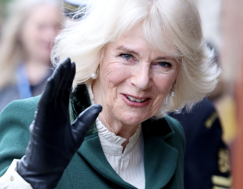 queen camilla visits meadows community centre