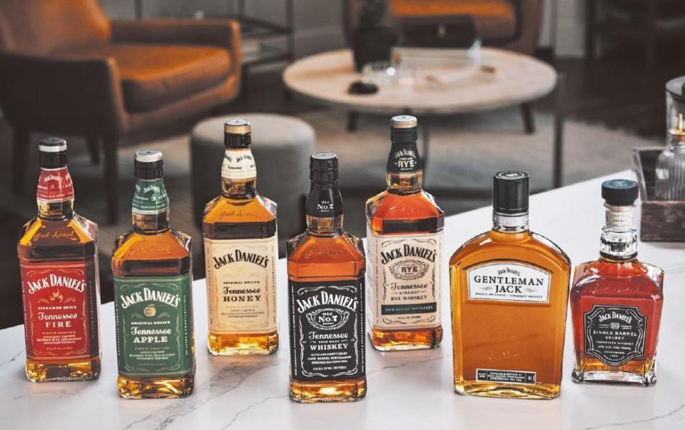 傑克丹尼（Jack Daniel’s）是全球市佔率第一的美國威士忌酒廠。（美國威士忌全書提供）