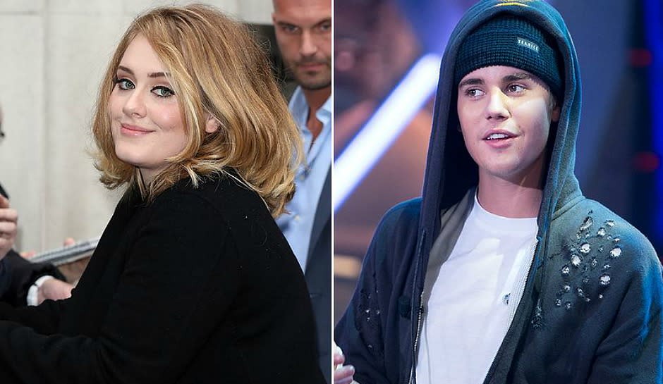 Chart Check [Billboard 200]: Justin Bieber, Adele, & Rihanna Hold Tight To  Top Spots - That Grape Juice