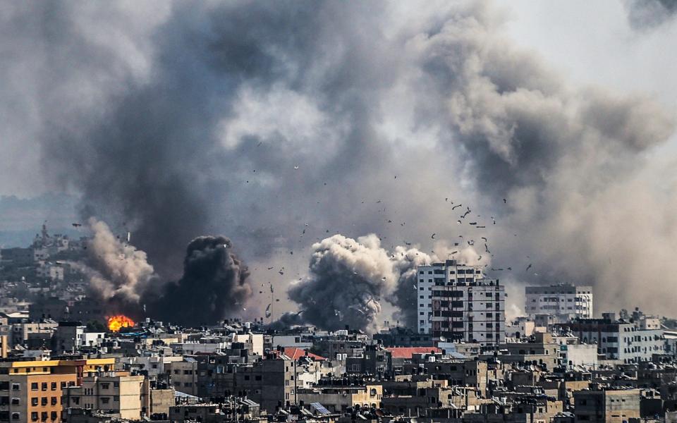 Missile strike on Gaza