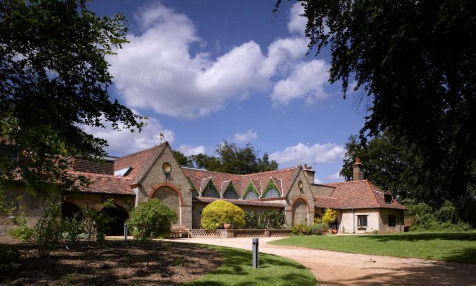 Exterior of entrance to Watts Gallery, Compton, Surrey.