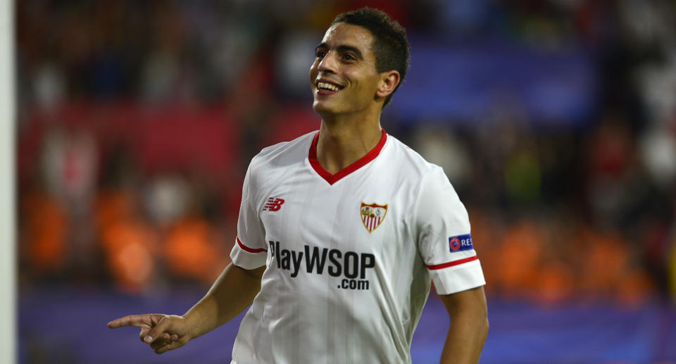 Rayonnant, Wissam Ben Yedder a inscrit un triplé face à Maribor