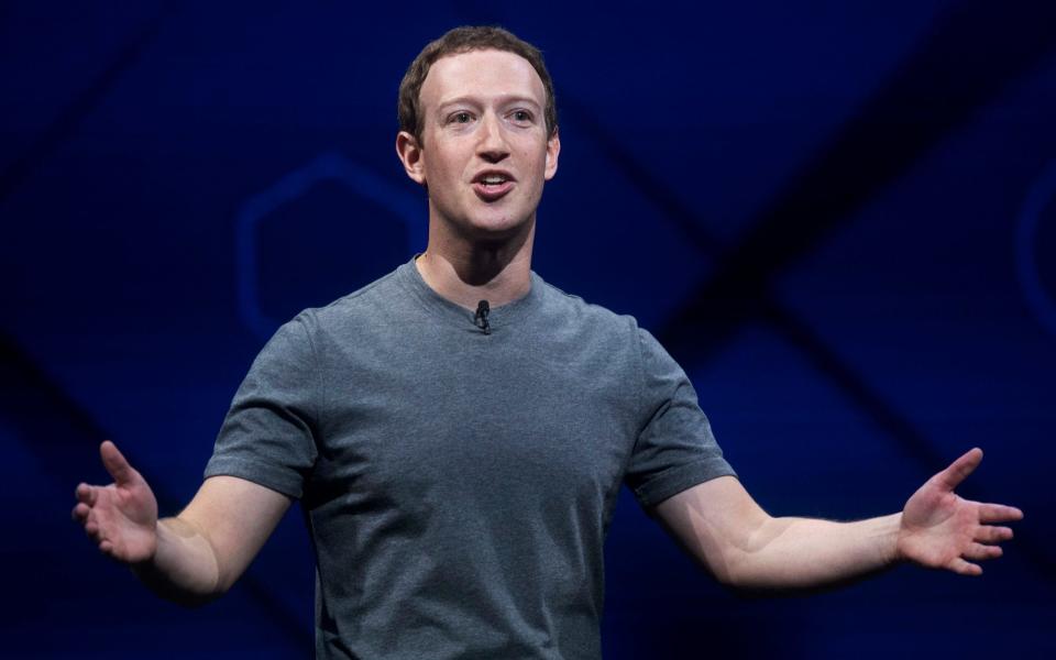 Facebook founder Mark Zuckerberg - FR34727 AP