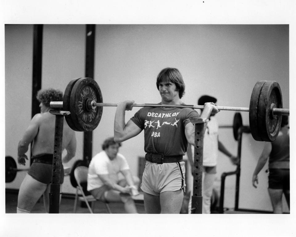 Jenner beim Training für die Olympischen Sommerspiele 1976 (Bild: Walt Disney Television via Getty Images)