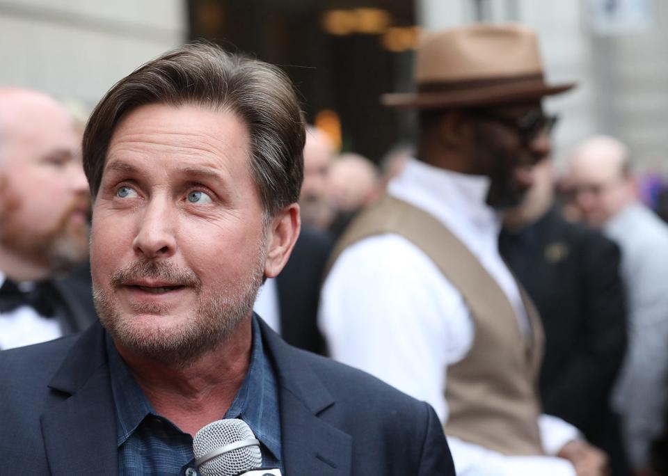 Emilio Estevez at the Red Carpet Premiere at the Taft Theatre in 2019. Estevez enjoys Skyline Chili whenever he is in the mood for Cincinnati-style chili.