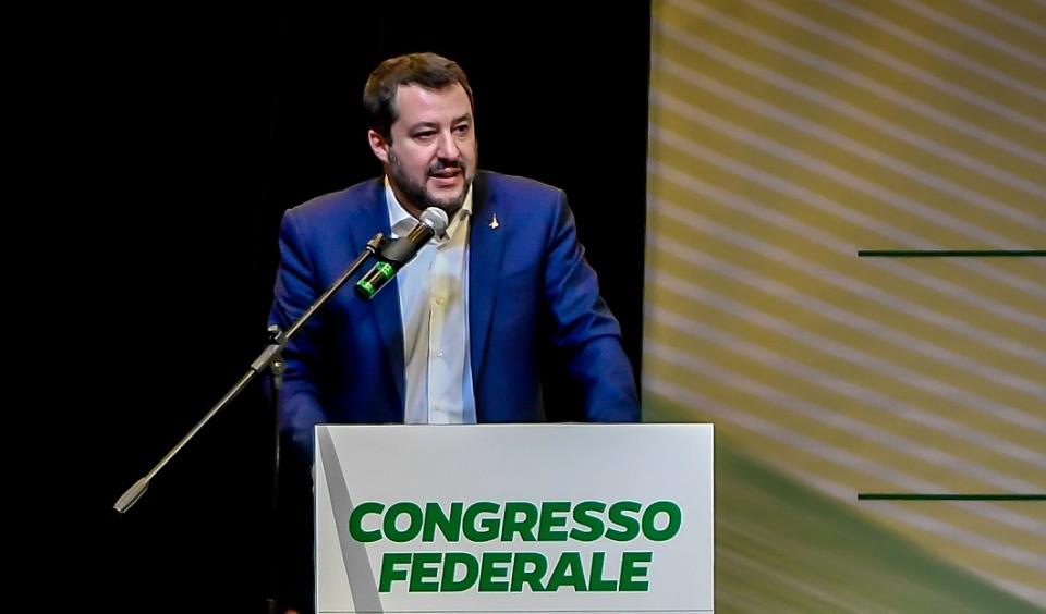 Matteo Salvini (Foto Claudio Furlan - LaPresse)