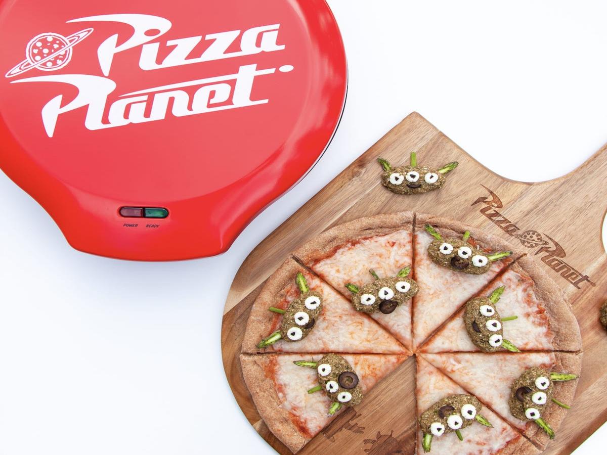 Disney Toy Story Pizza Planet Electric Pizza Maker Red