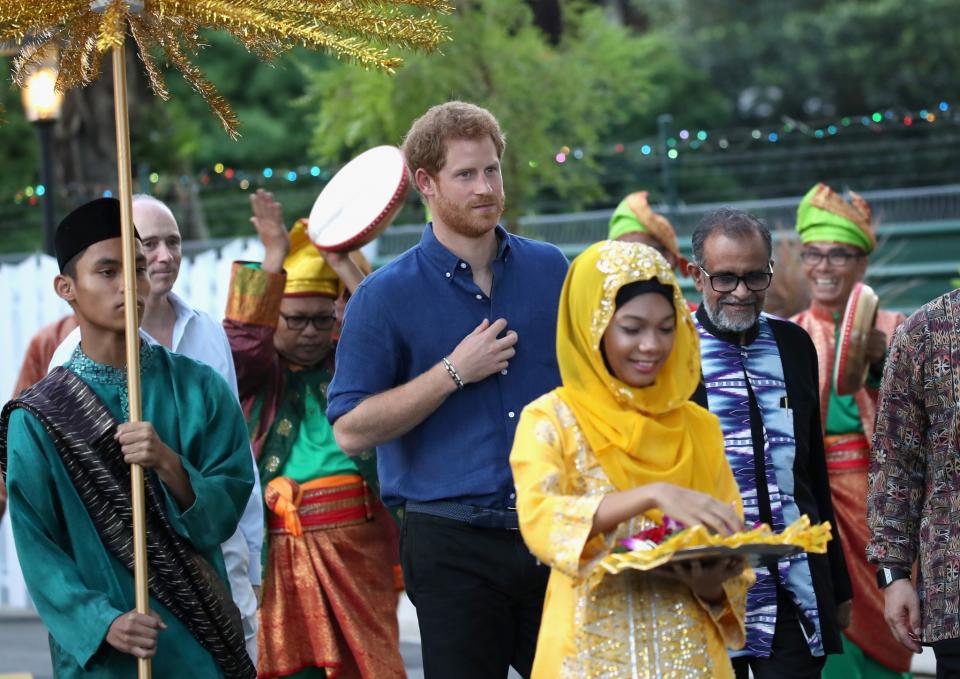 Prince Harry in Singapore