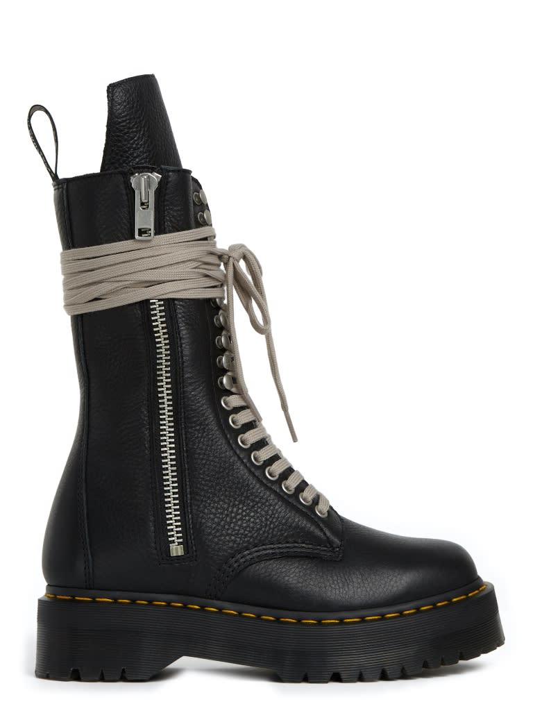 Rick Owens x Dr. Martens’ Part Two 1918 boots. - Credit: Courtesy of Dr. Martens