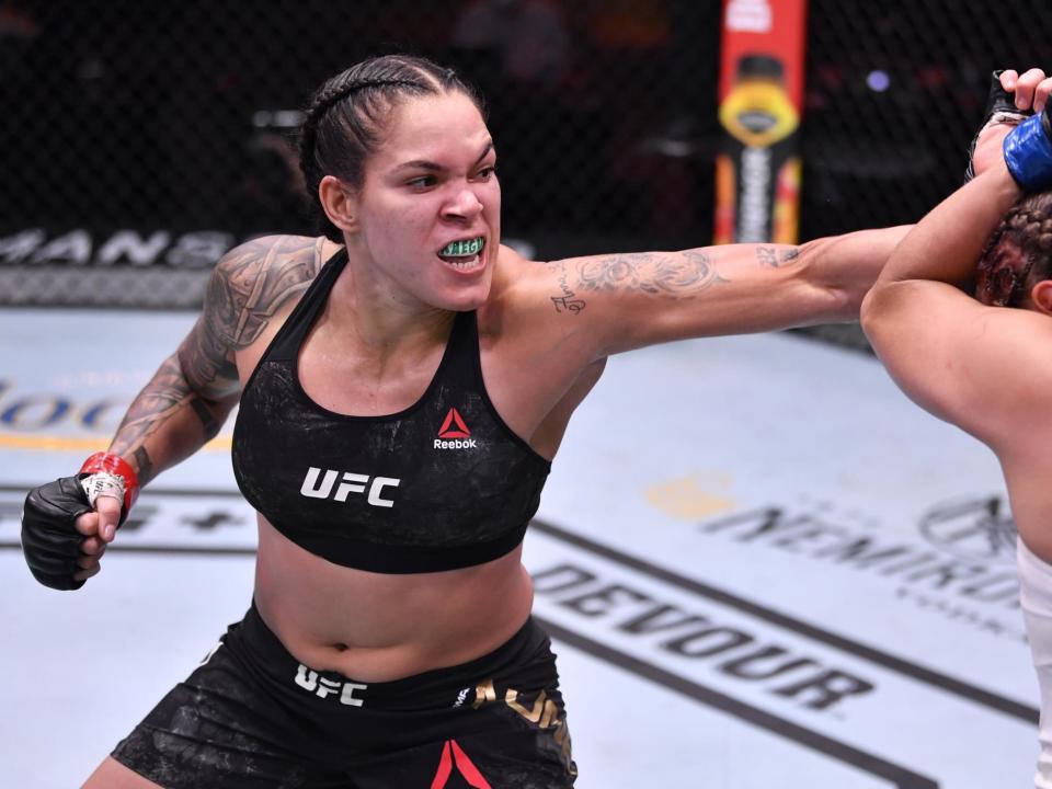 Amanda Nunes saw off Felicia Spencer with a unanimous decision win at UFC 250: Zuffa LLC via Getty Images