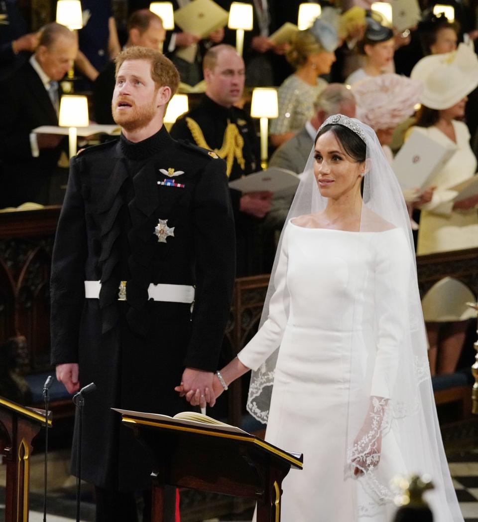 Was he that bored by the royal nuptials? Source: Getty