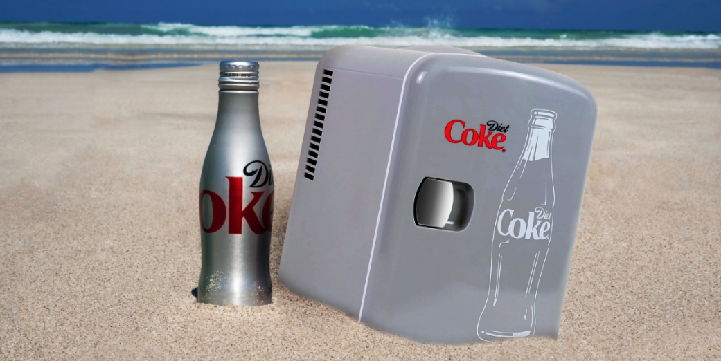 diet coke fridge