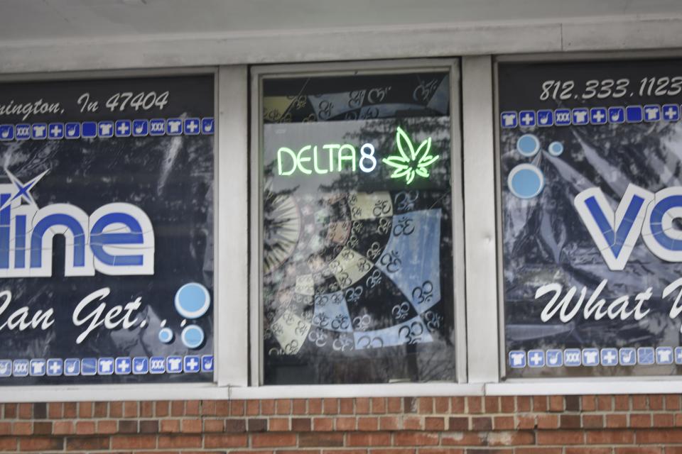 Delta 8 THC is legal in Indiana, controversial, and for sale at CBD stores, smoking supply shops and gas stations