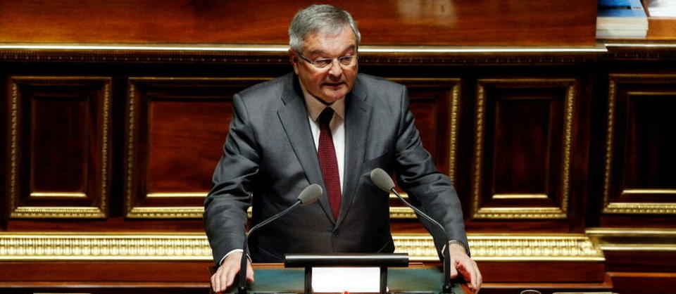 Michel Mercier a été ministre de la Justice lors de la présidence de Nicolas Sarkozy, dans le gouvernement Fillon III, de 2010 à 2012.  - Credit:FRANCOIS GUILLOT / AFP