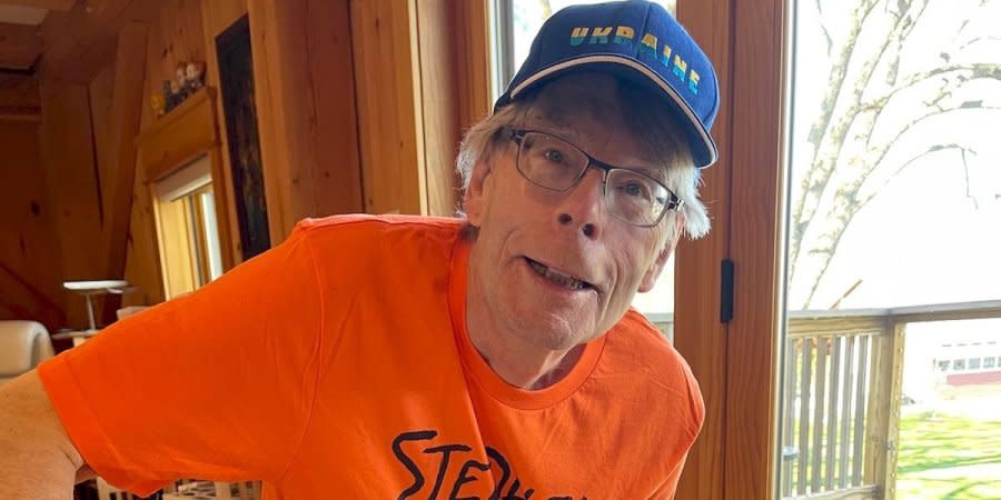 Famous U.S. author Stephen King has expressed admiration for Ukraine