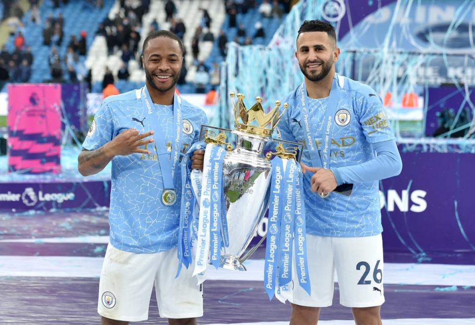 Sterling leaves Man City after four Premier League titles (PA Archive)