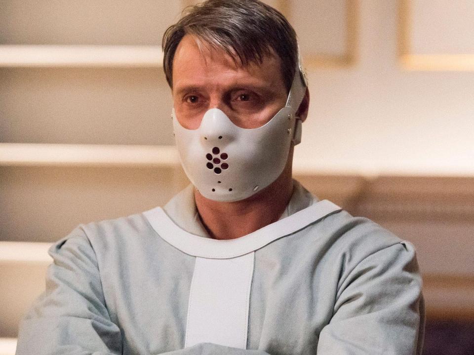 Mads Mikkelsen as Hannibal Lecter in "Hannibal."