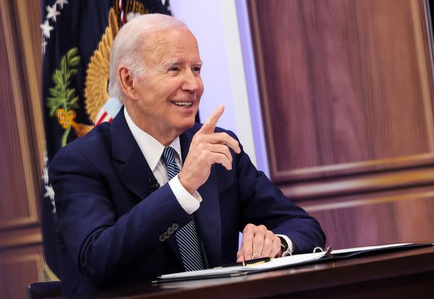 Biden said in October he would ask the attorney general and Department of Health and Human Services to review the scheduling of marijuana with no mention of actually changing its status. (Photo: Photo by Kevin Dietsch/Getty Images)