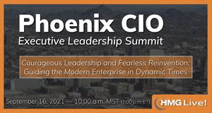 Join the top CIOs and business technology leaders from the Greater Phoenix area and across North America as we share recommended approaches for dealing with ransomware attacks along with recommendations for building a global hybrid workforce.