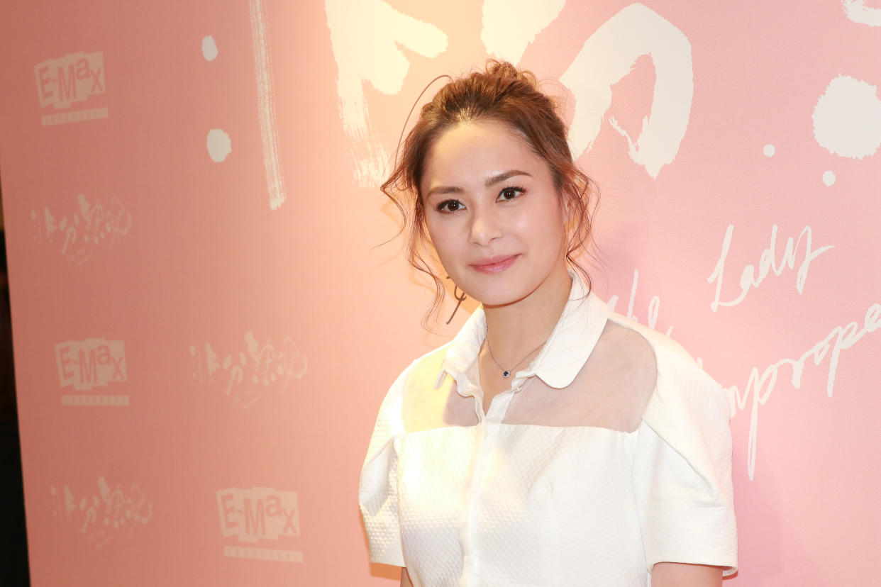 HONG KONG, CHINA - APRIL 01: Actress Gillian Chung Yan-tung attends the premiere of movie 'The Lady Improper' on April 1, 2019 in Hong Kong, China. (Photo by Visual China Group via Getty Images/Visual China Group via Getty Images)