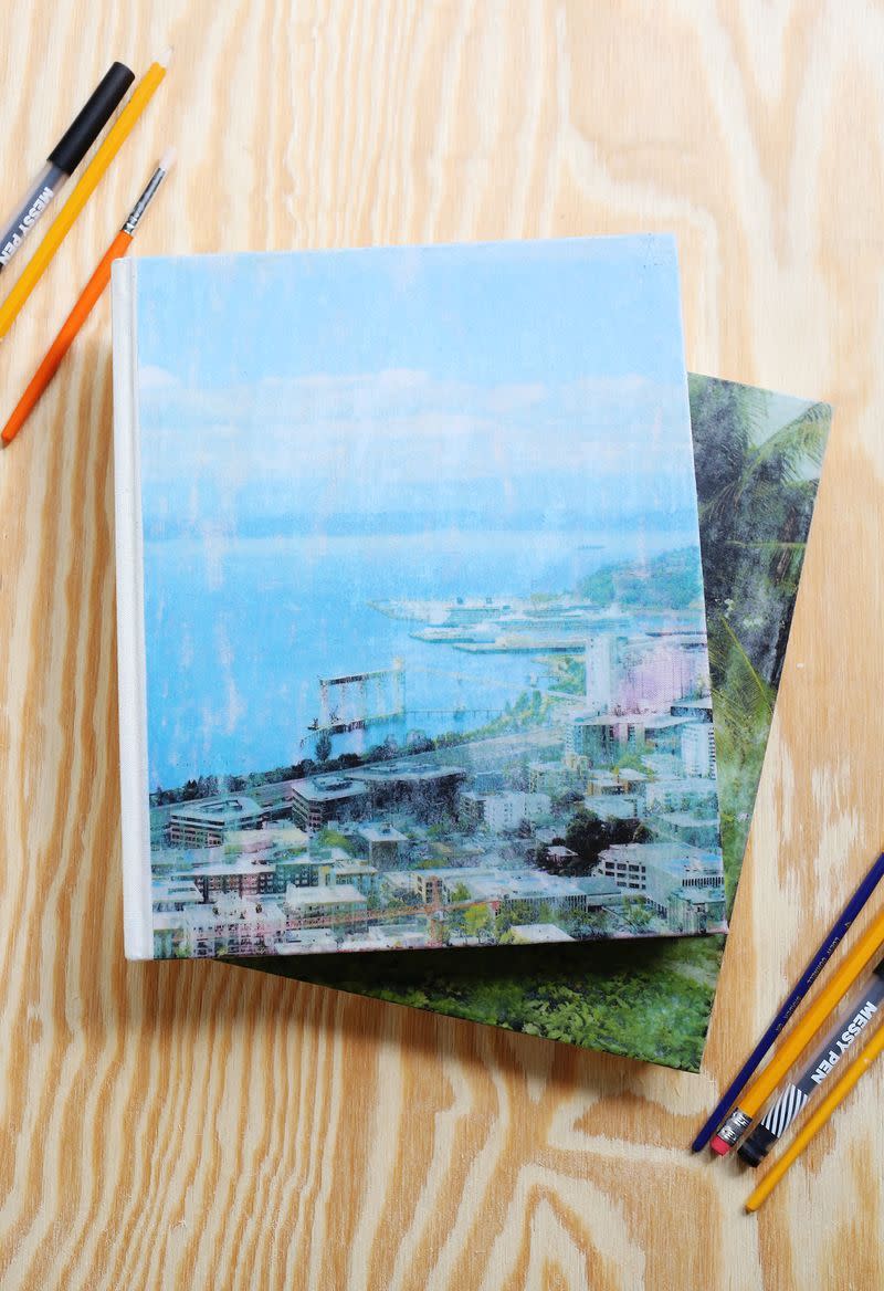 Fabric Photo Transfer Journal