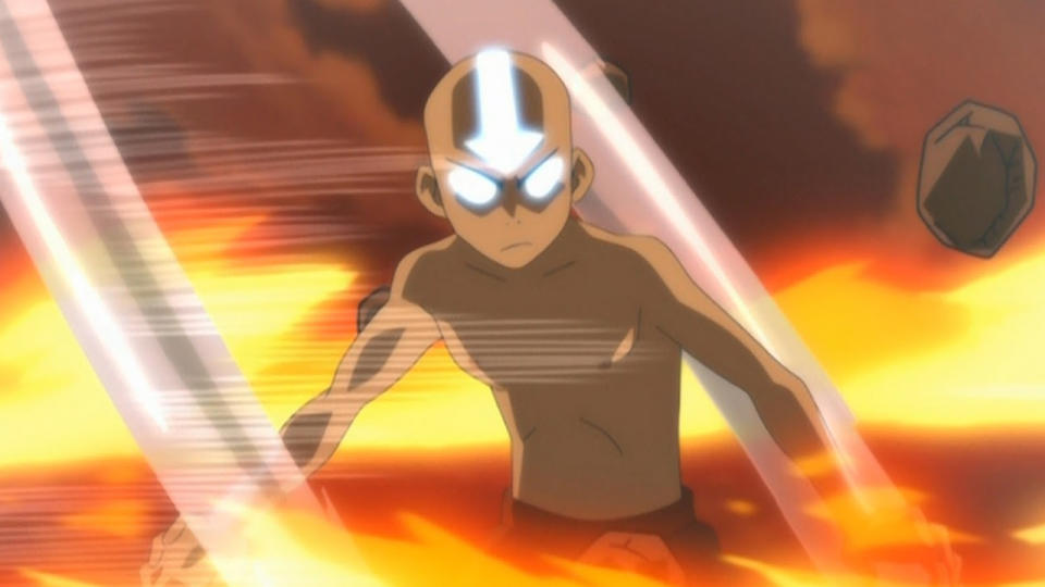  Aang in Avatar: The Last Airbender. 