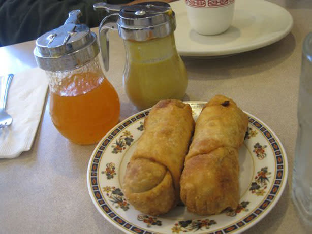 The Egg Rolls at Three Happiness Original