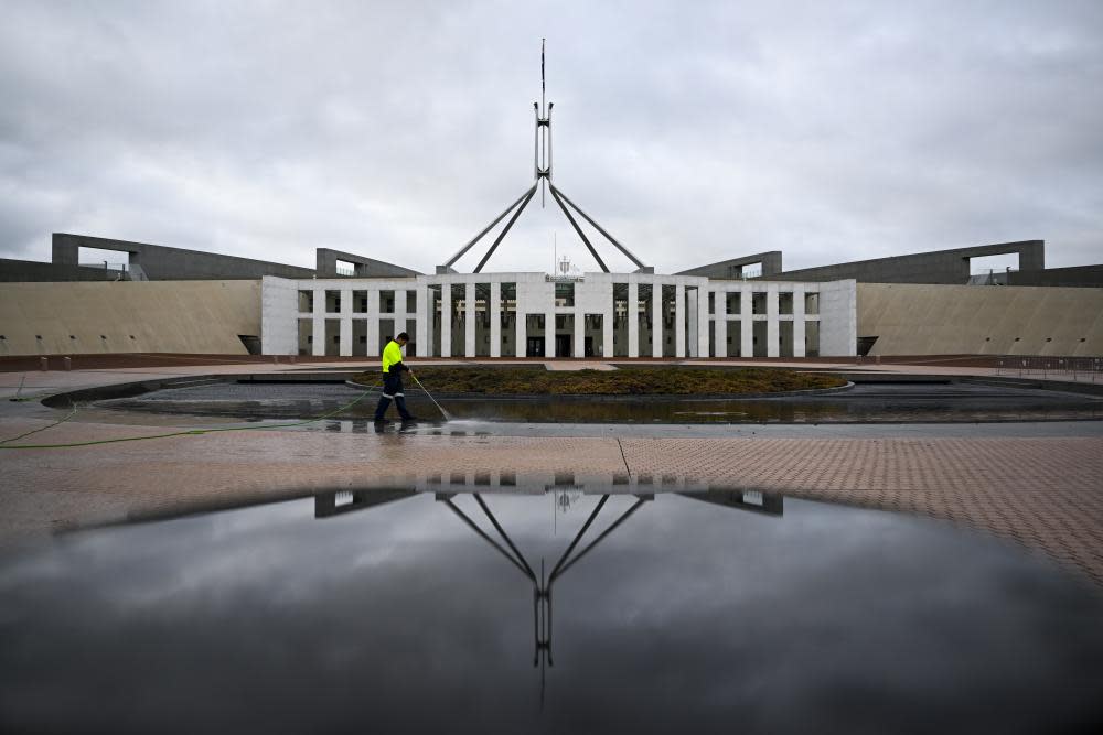 <span>Photograph: Lukas Coch/AAP</span>