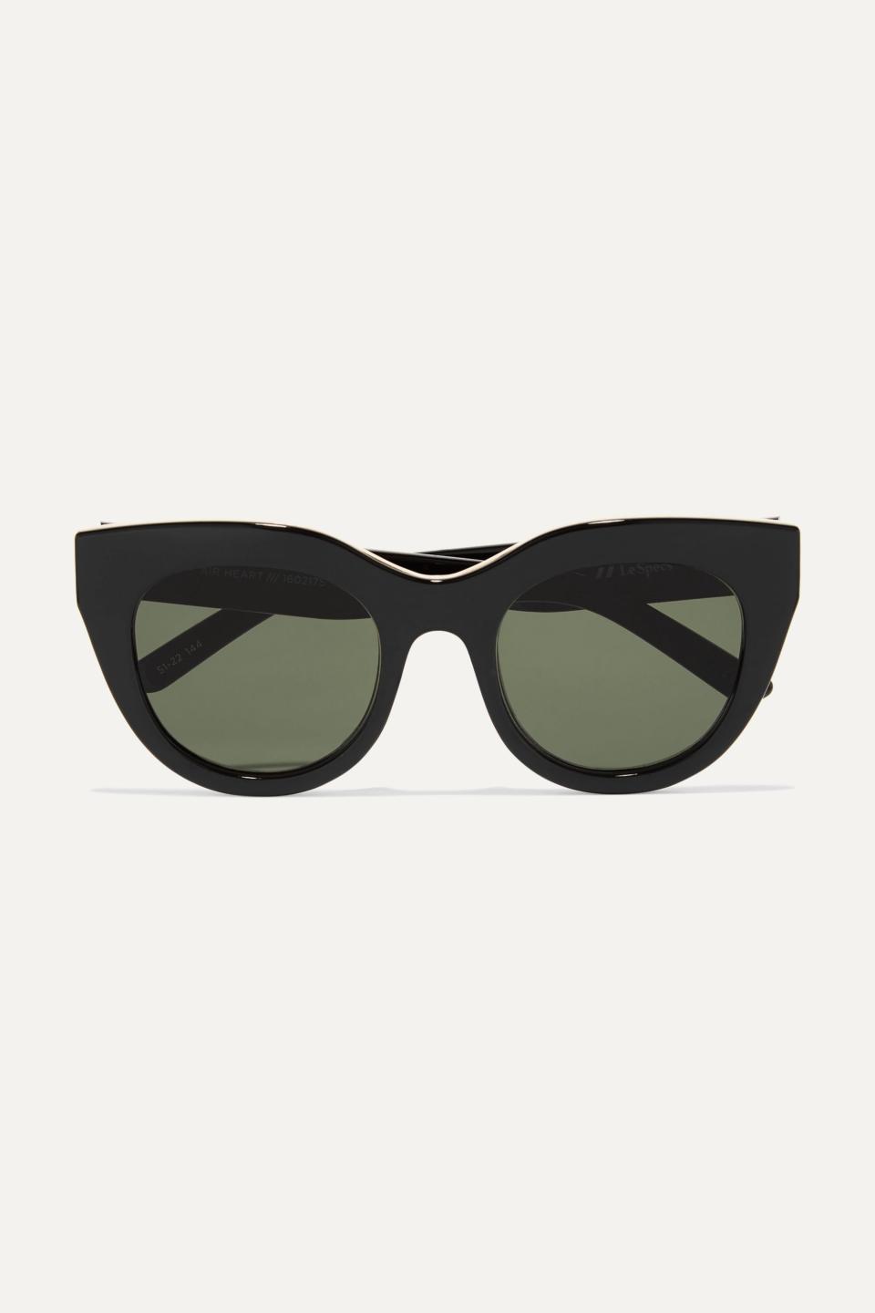 5) Air Heart Cat-Eye Sunglasses