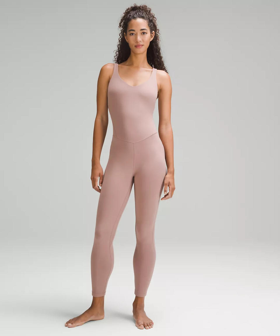 woman wears Align Bodysuit 25