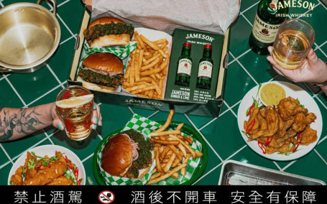 超罪惡美食&週五快閃活動週末夜就該J麼順! 「JAMESON X 週末炸雞俱樂部