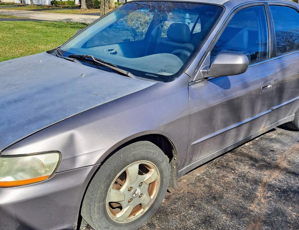 There's just one dent on Nancy Osborn's beloved 2000 Honda Accord.