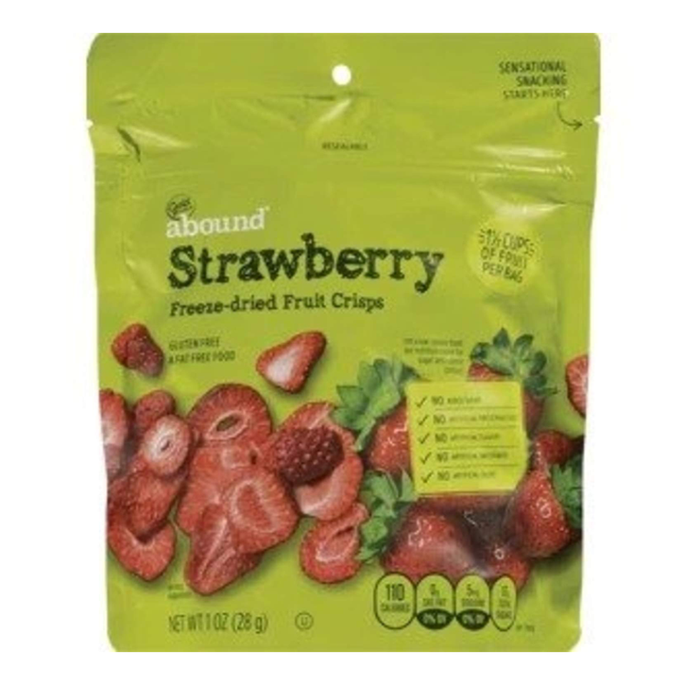 2) Strawberry Freeze-Dried Fruit Crisps