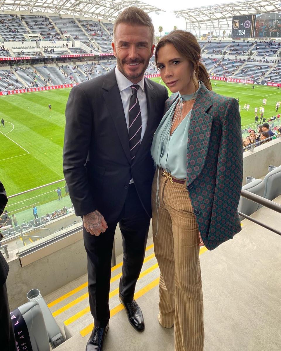 Victoria and David Beckham