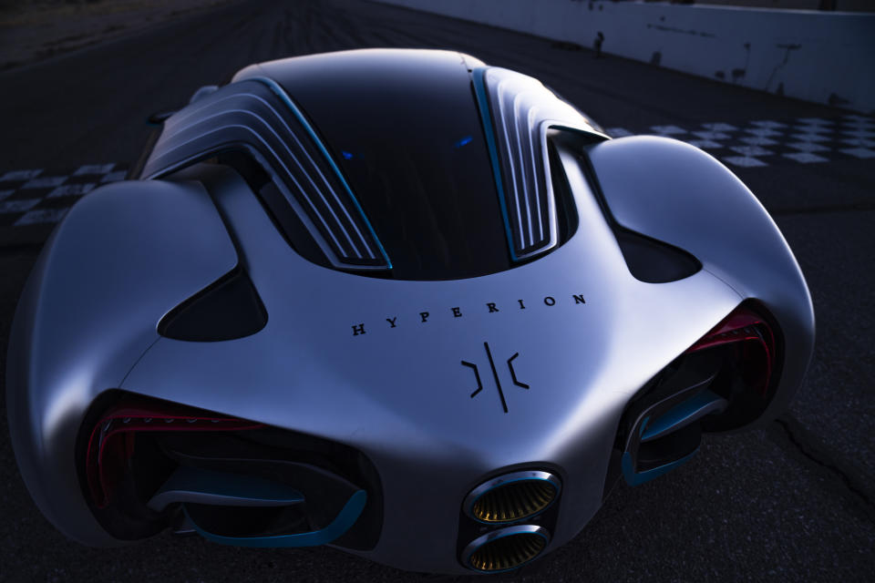 Hyperion XP-1 hydrogen-electric supercar