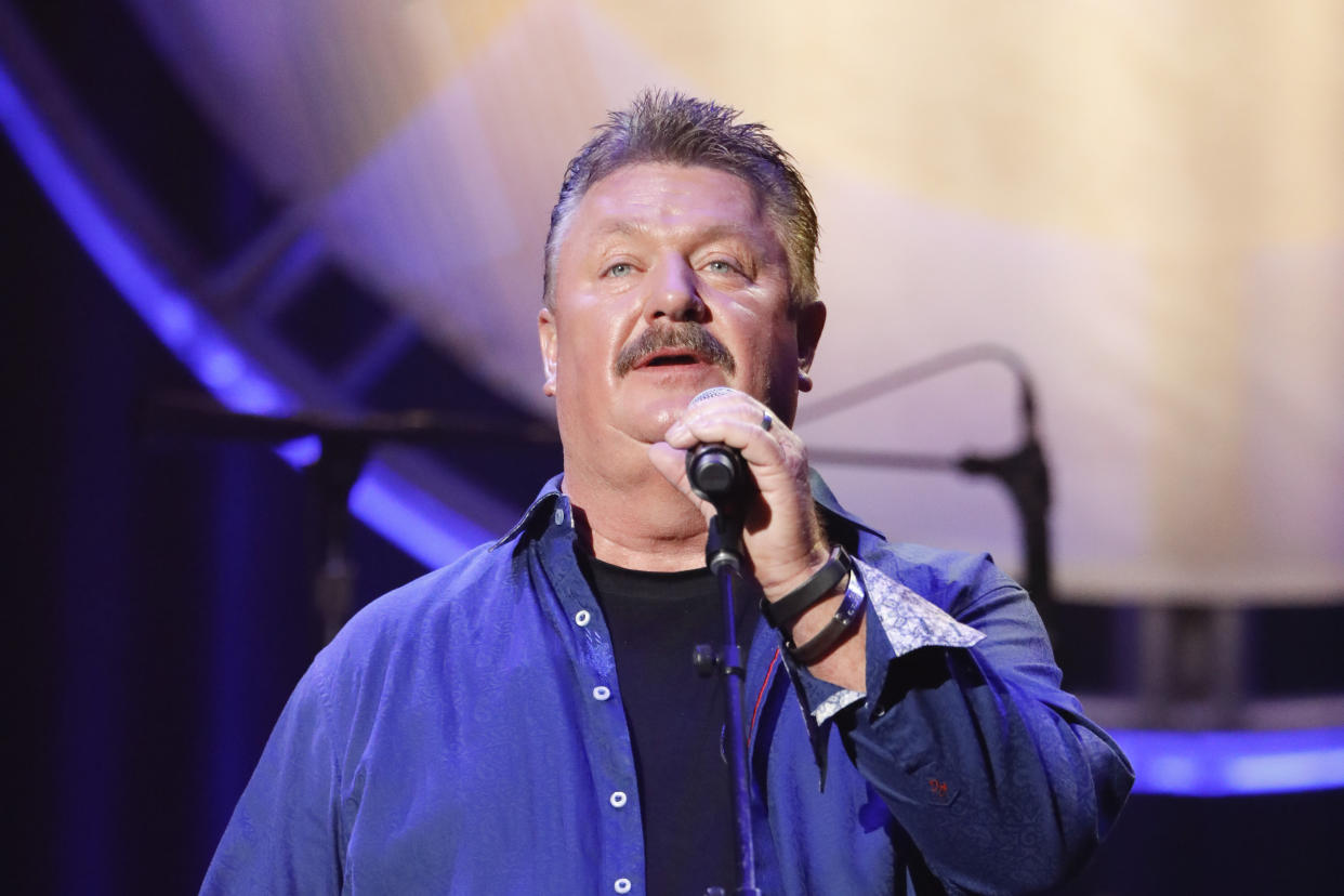 Joe Diffie performs at the 12th Annual ACM Honors at the Ryman Auditorium on Wednesday, August 22, 2018 in Nashville, Tenn. (Photo by Al Wagner/Invision/AP)