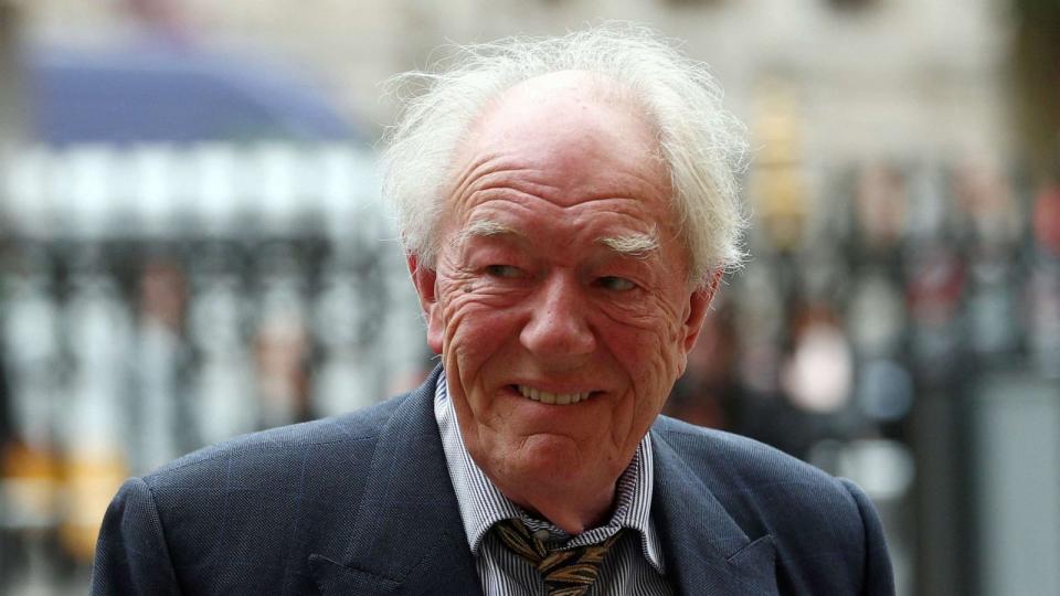 FILE PHOTO: Actor Michael Gambon attends a Service of Thanksgiving for Sir Peter Hall at Westminster Abbey in London, Britain, September 11, 2018. (Hannah Mckay/Reuters)