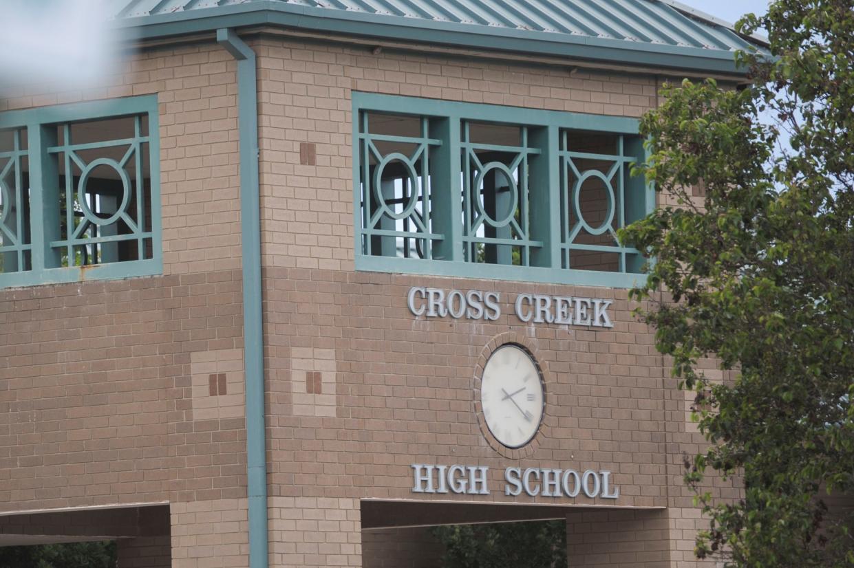 FILE - Cross Creek High School on Monday, May 8, 2023.