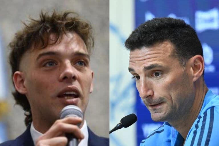 Santi Maratea se metió en la continuidad de Lionel Scaloni al frente de la selección argentina: 