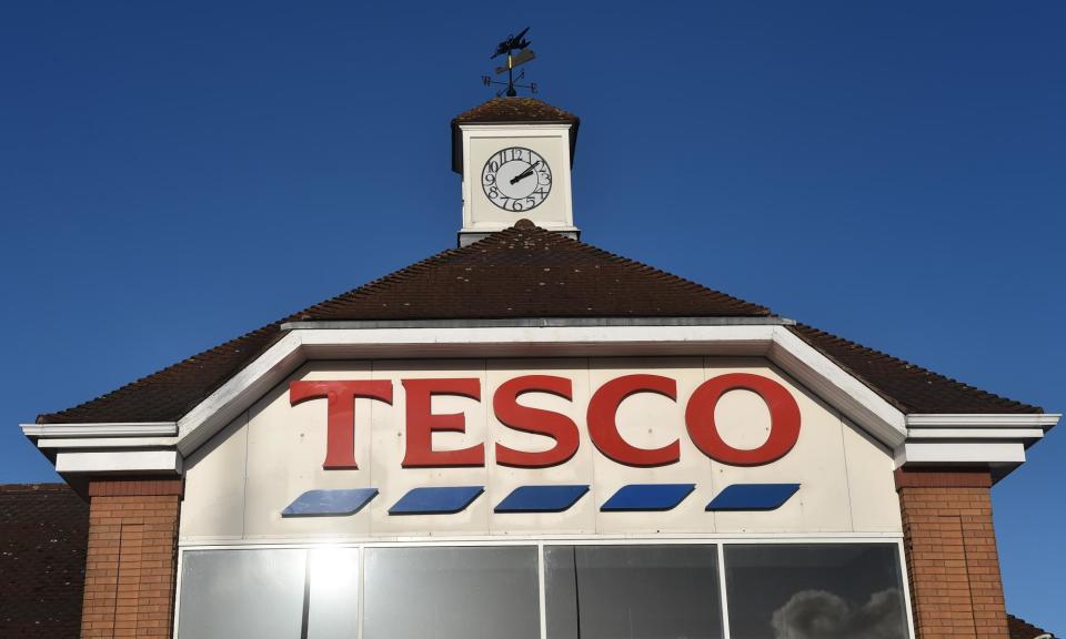 <span>Murphy missed out on 5% of his potential annual bonus after Tesco missed targets on cutting food waste.</span><span>Photograph: Nathan Stirk/Getty Images</span>