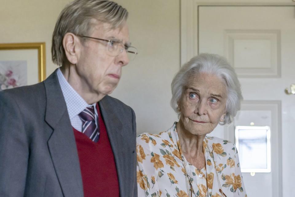 timothy spall as peter farquhar and sheila hancock as liz zettl in the sixth commandment