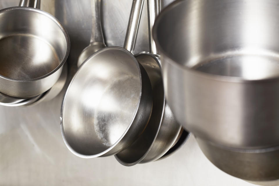 A little care can make stainless steel pans your easy option. (Photo: Liam Norris via Getty Images)