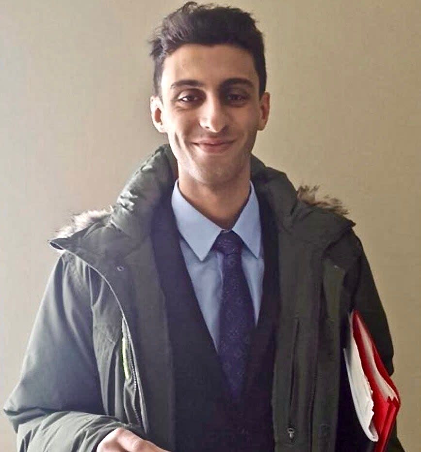 Naim Akl, 25, was killed in a shooting at Chicken Land, on Glen Erin Drive and the Collegeway in Mississauga, on May 29, 2021.