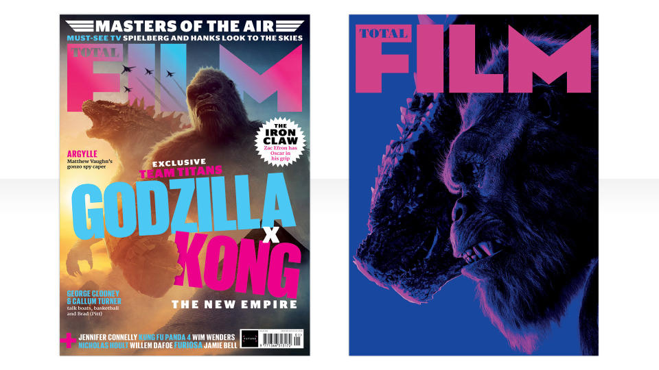 Total Film's Godzilla x Kong covers
