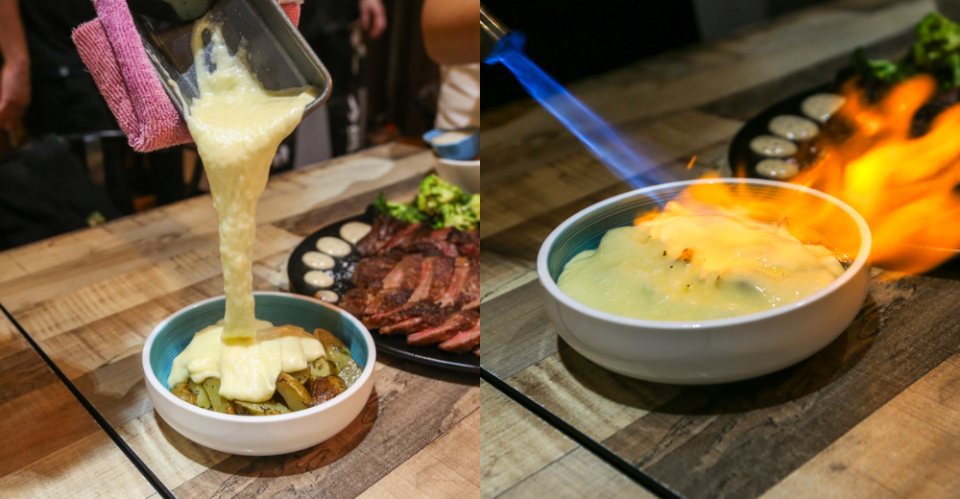 steakville - raclette potato